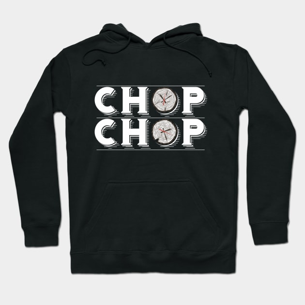 Chop Chop Hoodie by ThreeHaresWares